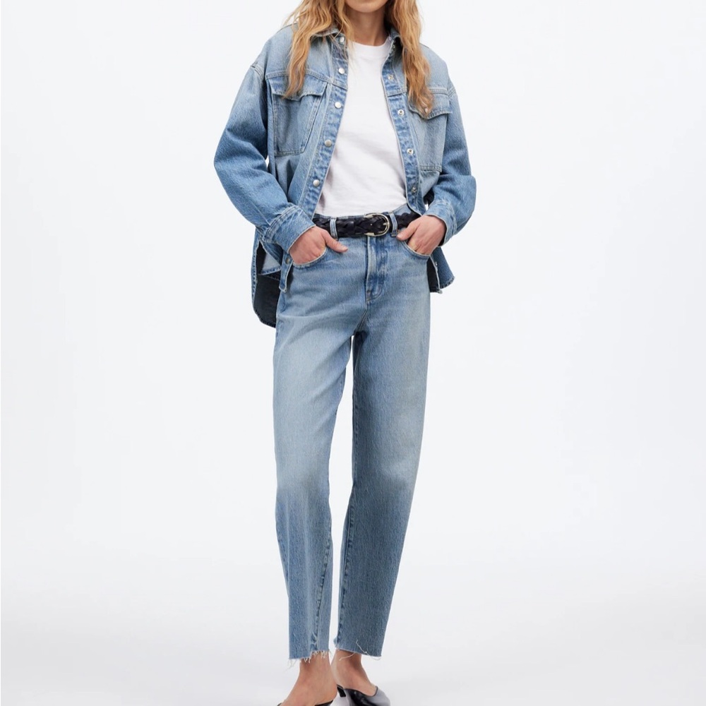 Madewell Light Blue Straight Leg Jeans 27